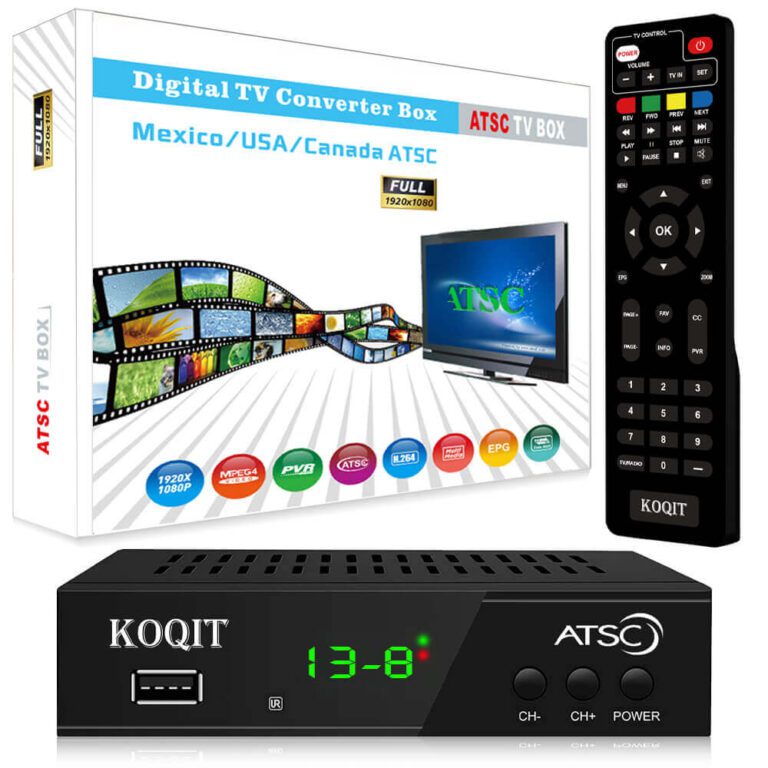 Koqit digital converter box for tv User Manual