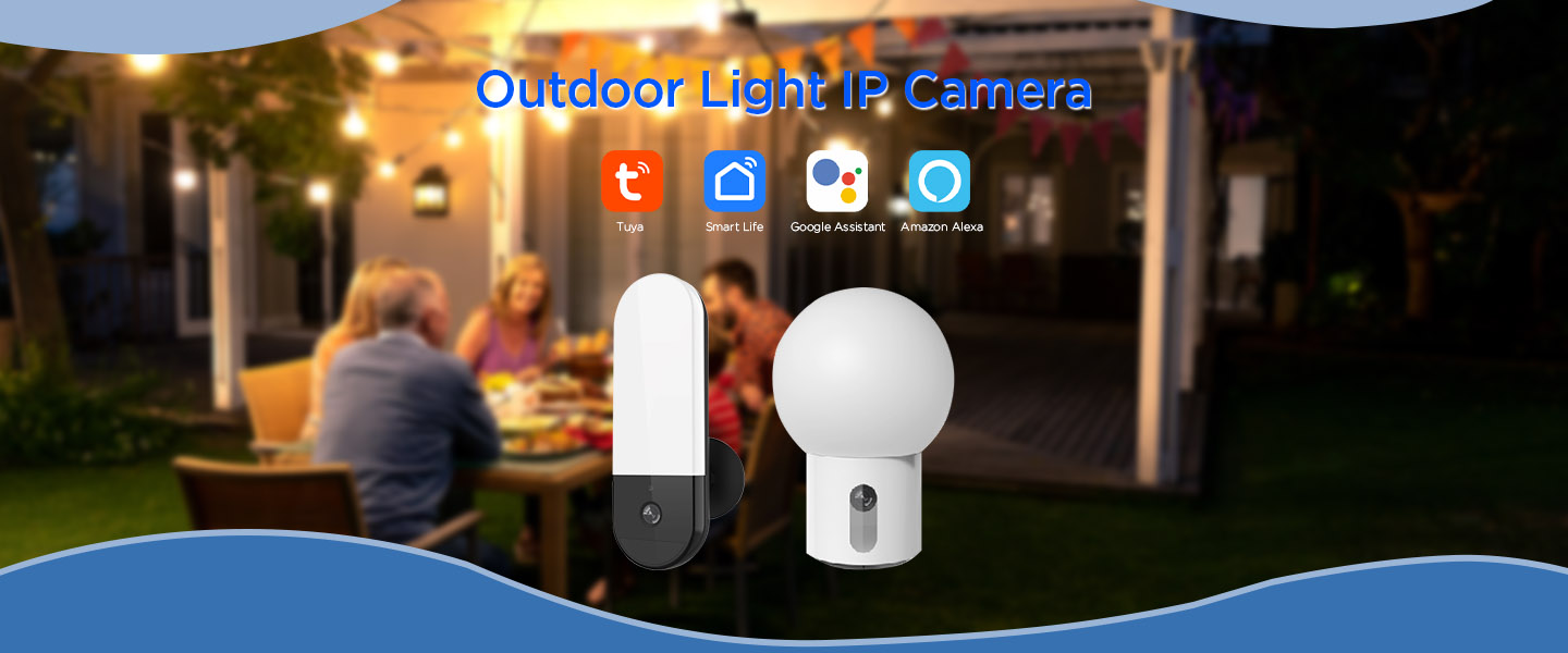 Outdoor Light IP Camera